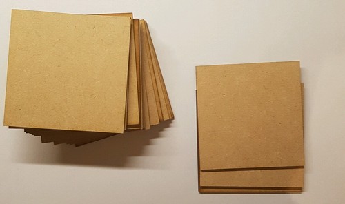 Laserkris 20x square bases - 20x,