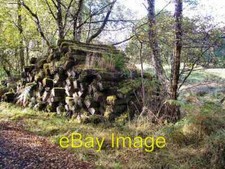 Photo 6x4 Old railway sleepers