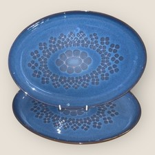 Denby Midnight Blue 2x Oval