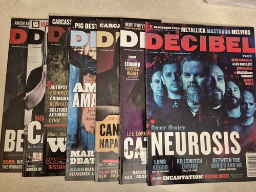 Decibel magazine lot 7 - decibel,