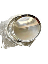 Stainless Steel Round Plate set of 6 pcs.  Size: 30cm ( Thali) Dinner Plate