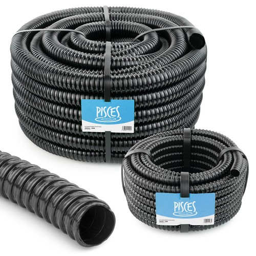 Black corrugated flexible pond - corrugated,