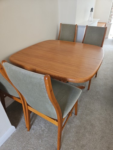 Plan extending teak dining - extending,