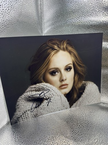Adele autographed signed 8x10