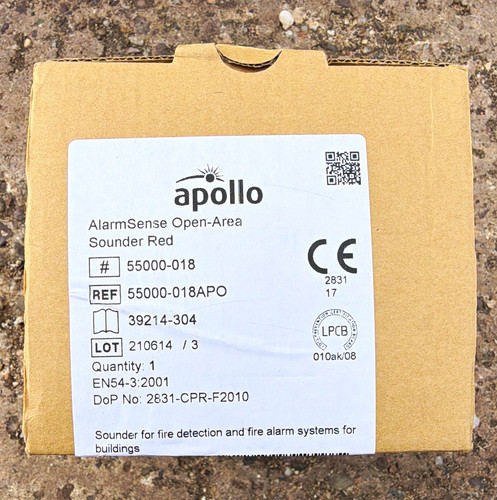 Apollo alarmsense open area - alarmsense, open-area