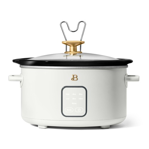 Beautiful 4qt slow cooker with - 4qt,