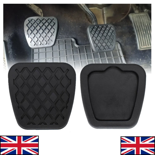Rubbers brake clutch pedal - 2x,