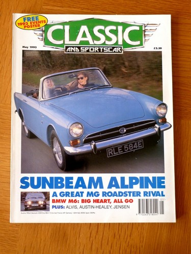 Classic sports car - car, magazine