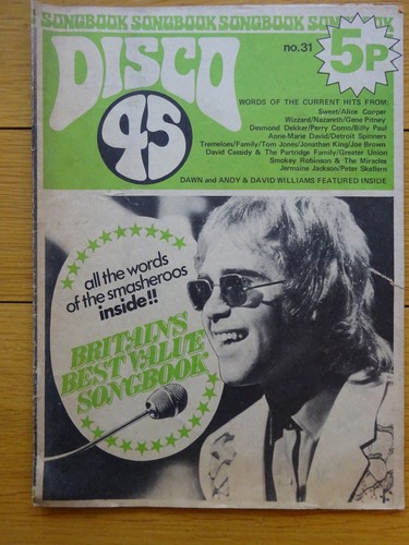 Disco songbook magazine 31 - songbook,