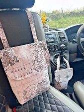 LARGE CAMPERVAN / MOTORHOME BIN or STORAGE SET X 2 BAGS  T5/T6/T25/T4 VW -map bl