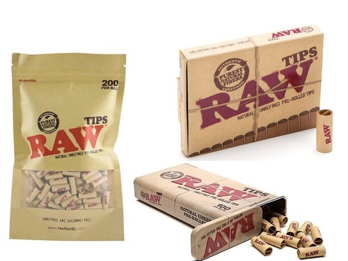 Raw pre rolled tips - pre, filter