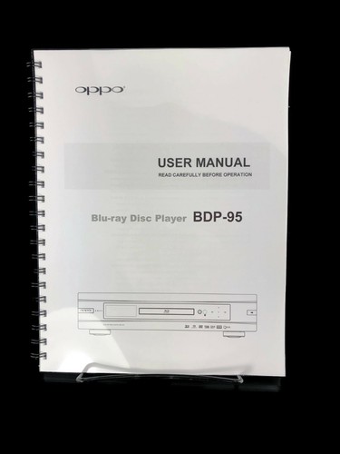 Oppo bdp blu - bdp-95, blu-ray