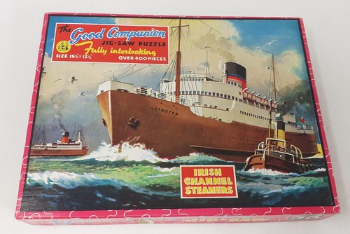 Vintage good companion jigsaw - vintage,