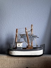 70s VTG Miniature Wood Blue