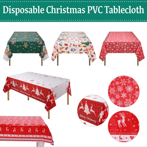 Christmas pvc tablecloth - christmas,