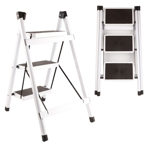 Step folding steel ladder - folding,