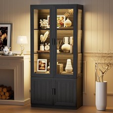 3 Tier Curio Cabinet with