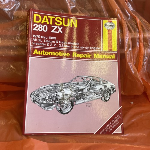 Datsun 280zx haynes manual - datsun,