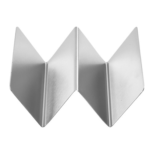 Taco holder stand stainless - holder,