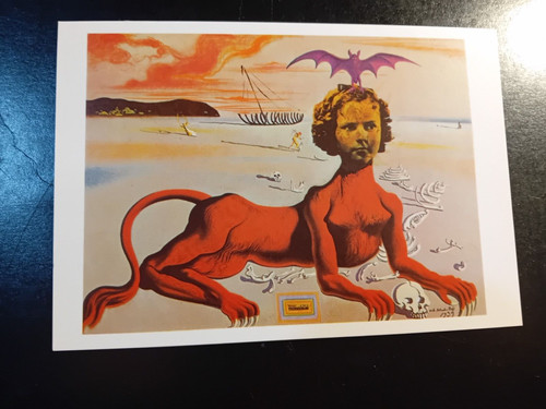 Postcard salvador dali - postcard,,