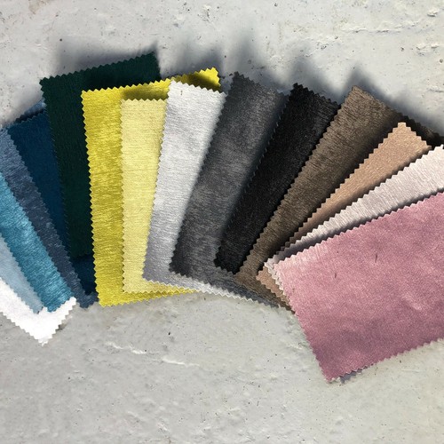 Brushed chenille fabric - brushed,