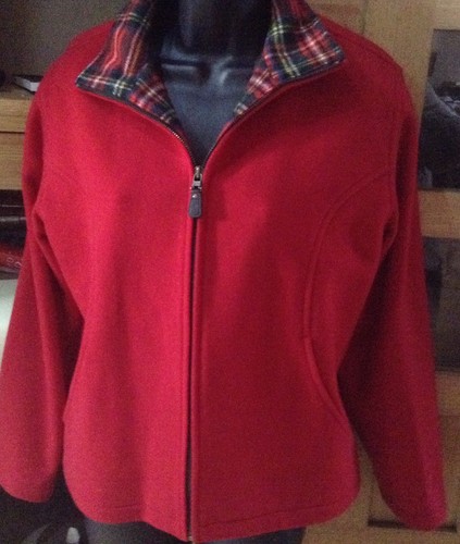 Ladies red cashmere wool - ,