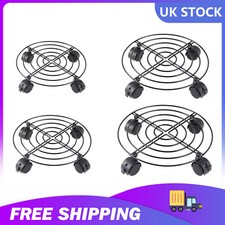 Round Plant Pot Caddy Mover with Swivel Caster Wheels Trolley Dolly  27mm-40cm