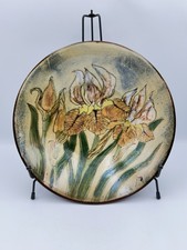 Chelsea Pottery Studio Flower Designed Charger Display Plate. 26cm Large Plate