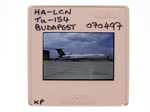 Malev tupolev 154 lcn - malev,