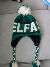 Green Belfast Bobble Hat With
