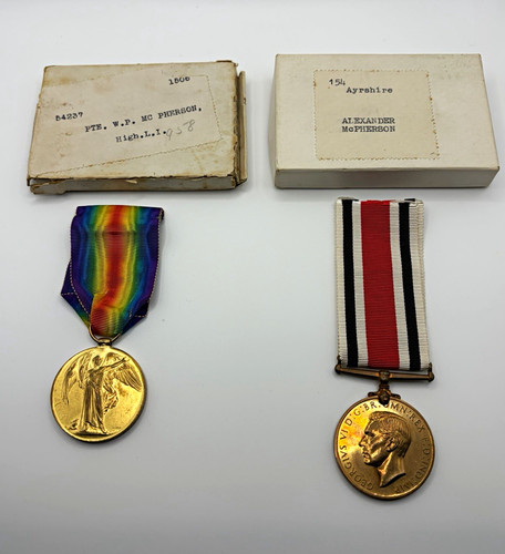 Mcpherson family medal - mcpherson, group