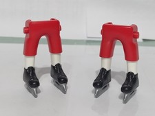 PLAYMOBIL X2 RED LEGS SKATING