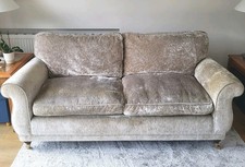 Beige Silver Laura Ashley Sofa