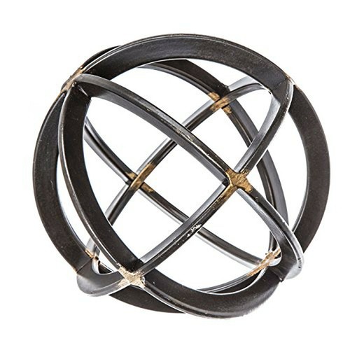 Iron band sphere decorative - band,