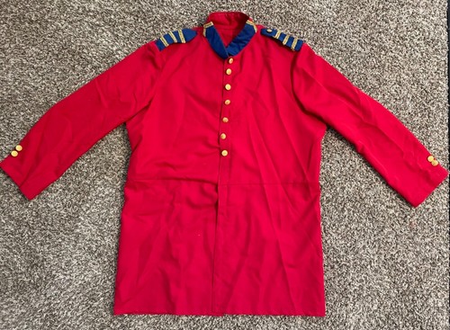 Mens red steampunk military - steampunk,