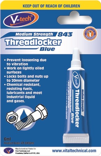 Thread locker medium strength - thread,