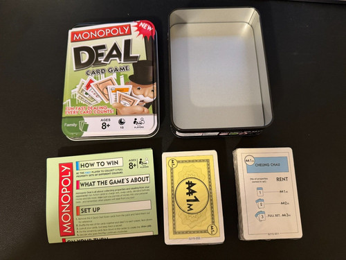 Monopoly deal card game black - deal,