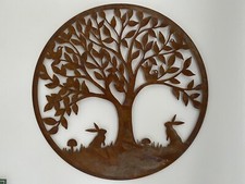 Large rustic metal woodland - large,
