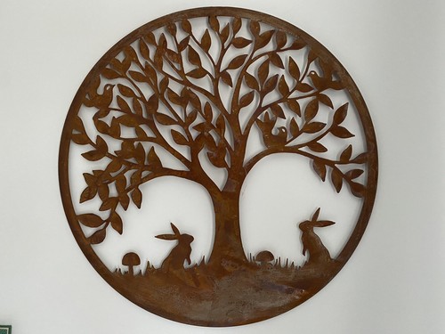 Large rustic metal - metal, woodland