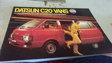 Jul 1981 DATSUN C20 VAN Australian Sales Brochure 