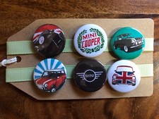 Mini Cooper Car - Button Pin