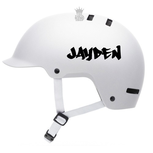 Personalised bike helmet - x,