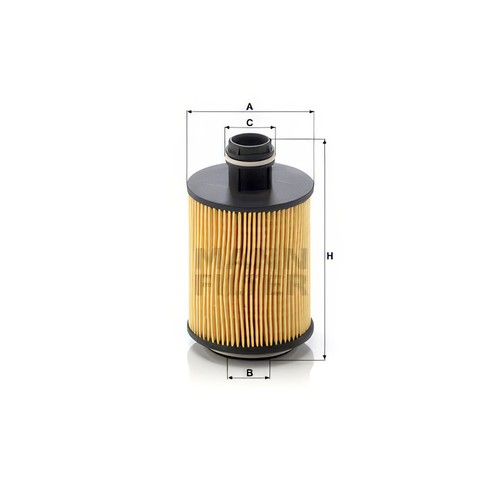 Mann hu7004 oil filter - oil,