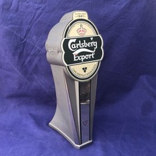 Vintage Carlsberg Export Lager Bar Pump Sign Pub Advertising Man Cave