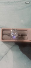 QVC Diamonique  Large Solitaire Size 0