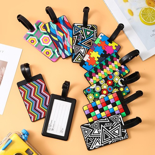 Pvc silicone luggage tags - silicone,
