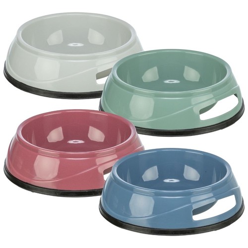 Plastic feeding bowl trixie - plastic,