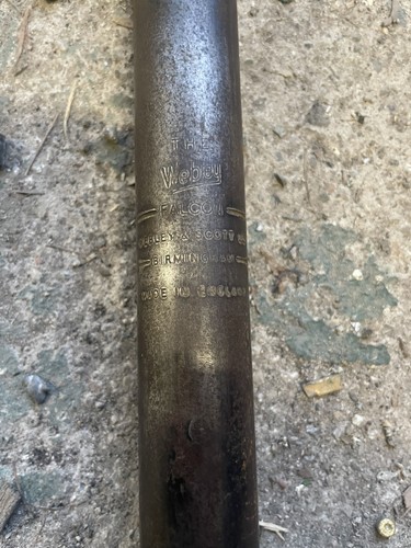 Webley falcon end piece - webley,