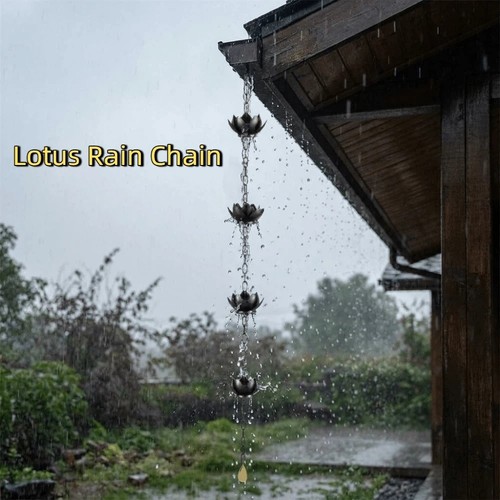 Vintage lotus metal rain - metal,