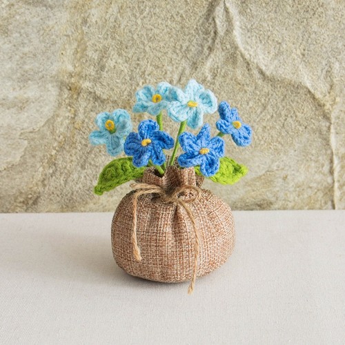 Hand woven forget not - forget,